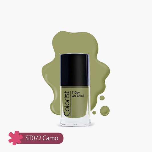 ST London Colorist 7 Day Gel Shine Nail Paint ST072 Camo 1 Piece