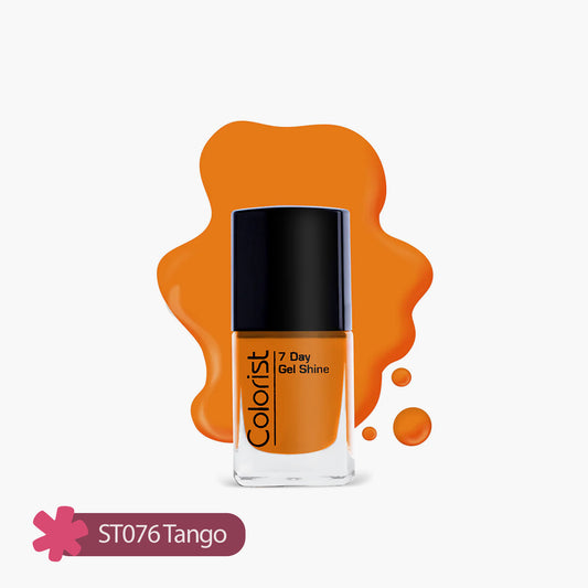 ST London Colorist 7 Day Gel Shine Nail Paint ST076 Tango 1 Piece