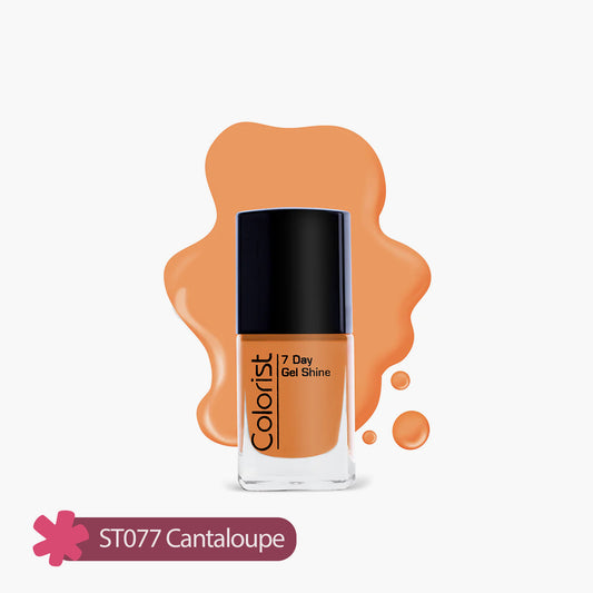 ST London Colorist 7 Day Gel Shine Nail Paint ST077 Cantaloupe 1 Piece