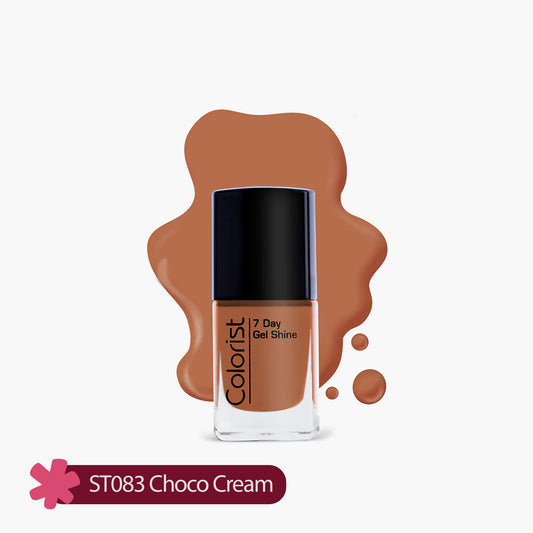 ST London Colorist 7 Day Gel Shine Nail Paint ST083 Choco Cream 1 Piece