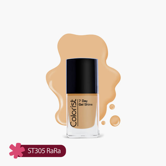 ST London Colorist 7 Day Gel Shine Nail Paint ST305 RaRa 1 Piece