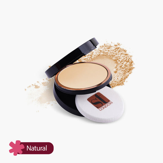 ST London Dual Wet & Dry Compact Powder SPF15 Natural 14gm