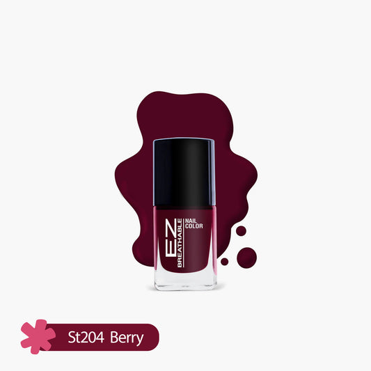 ST London EZ Breathable Nail Color ST204 Berry 12ml