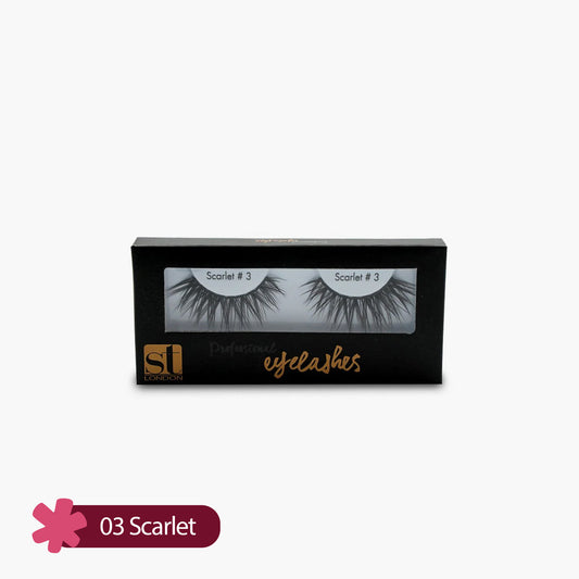 ST London Eye Lashes 03 Scarlet 1 Piece