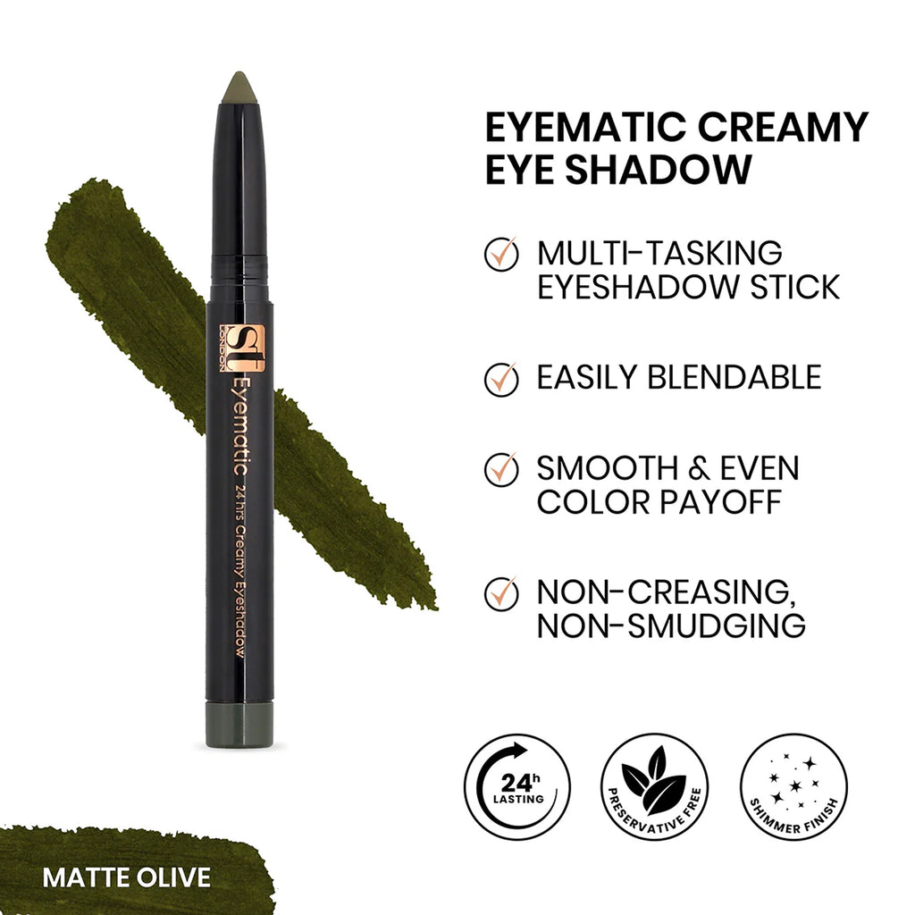 ST London Eyematic 24Hrs Creamy Eyeshadow 1.4gm