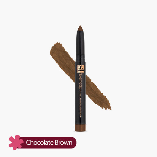 ST London Eyematic 24Hrs Creamy Eyeshadow Chocolate Brown 1 Piece