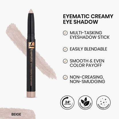 ST London Eyematic 24Hrs Eye Shadow Beige 1 Piece