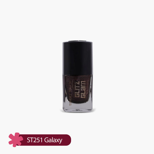 ST London Glitz & Glam Nail Paint ST251 Galaxy 1 Piece