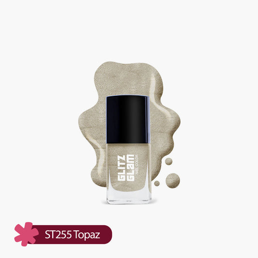 ST London Glitz & Glam Nail Paint ST255 Topaz 1 Piece
