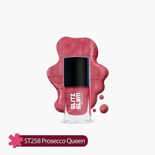 ST London Glitz & Glam Nail Paint ST258 Prosecco Queen 1 Piece