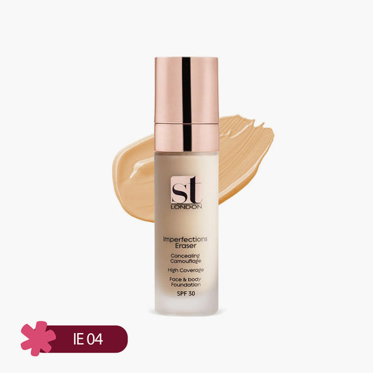 ST London Imperfection Eraser Concealing Camouflage High Coverage Foundation SPF 30 IE 04 30ml