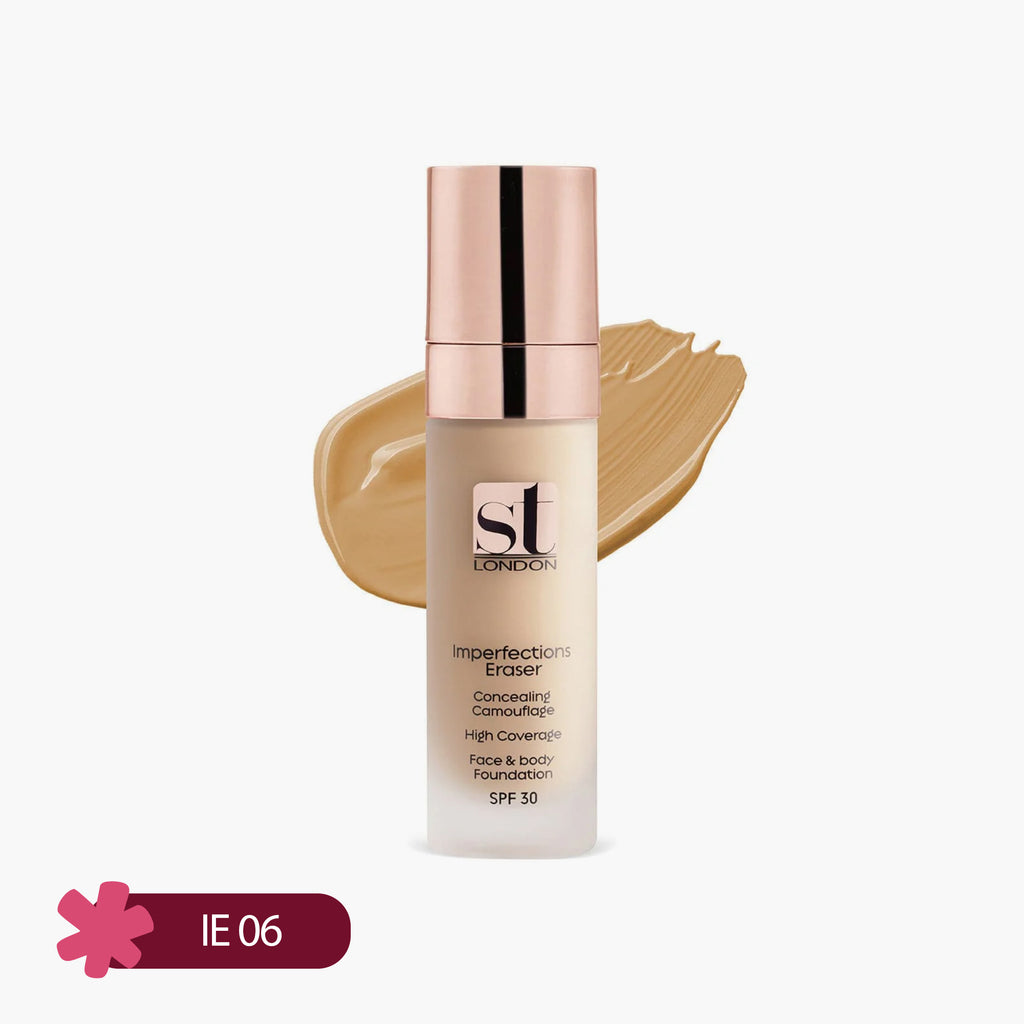 ST London Imperfection Eraser Concealing Camouflage High Coverage Foundation SPF 30 IE 06 30ml