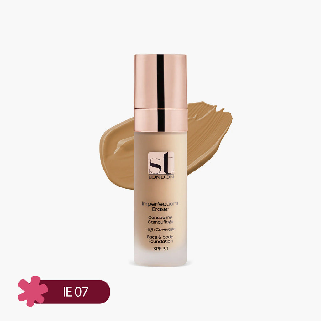 ST London Imperfection Eraser Concealing Camouflage High Coverage Foundation SPF 30 IE 07 30ml