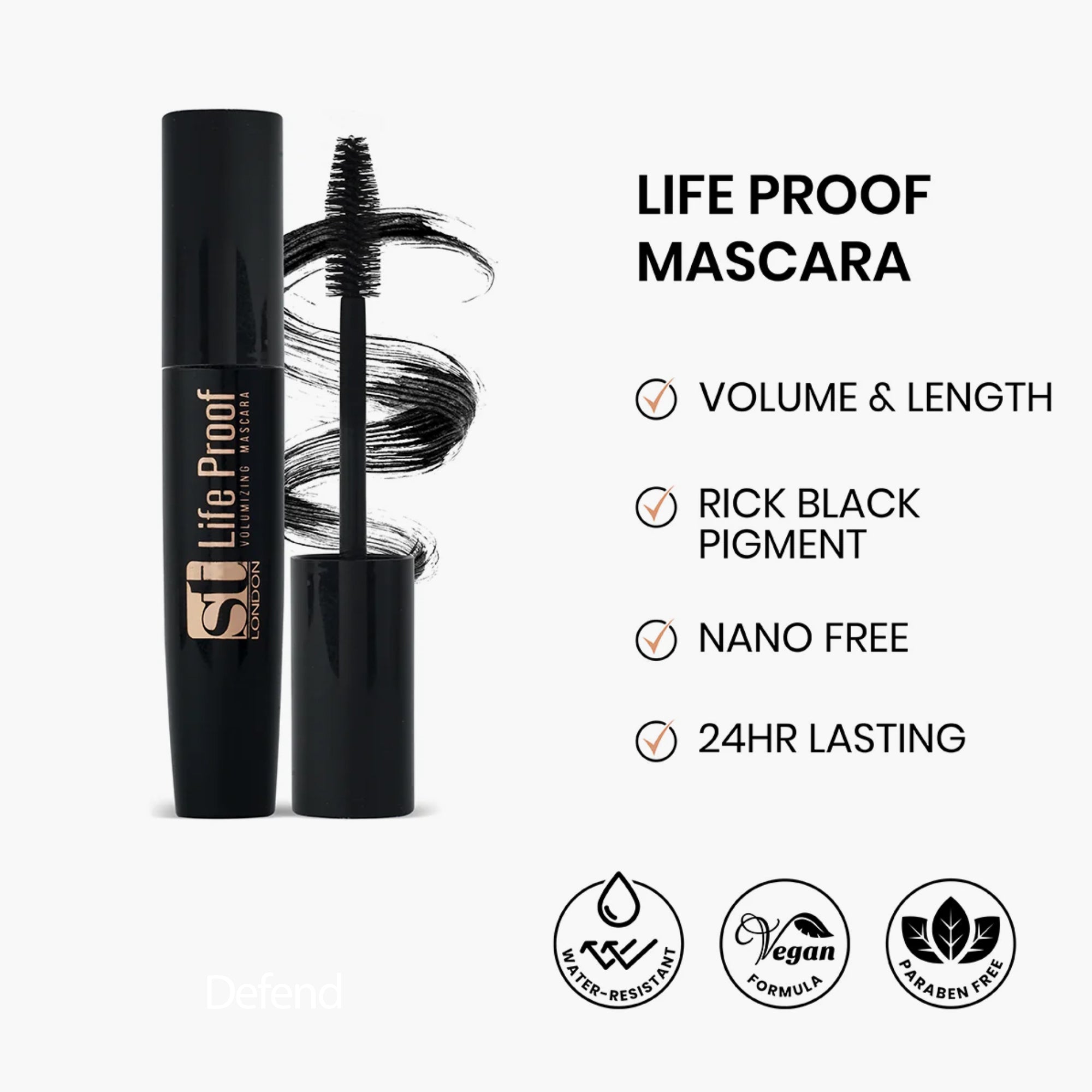 ST London Life Proof Volumizing Mascara 9ml