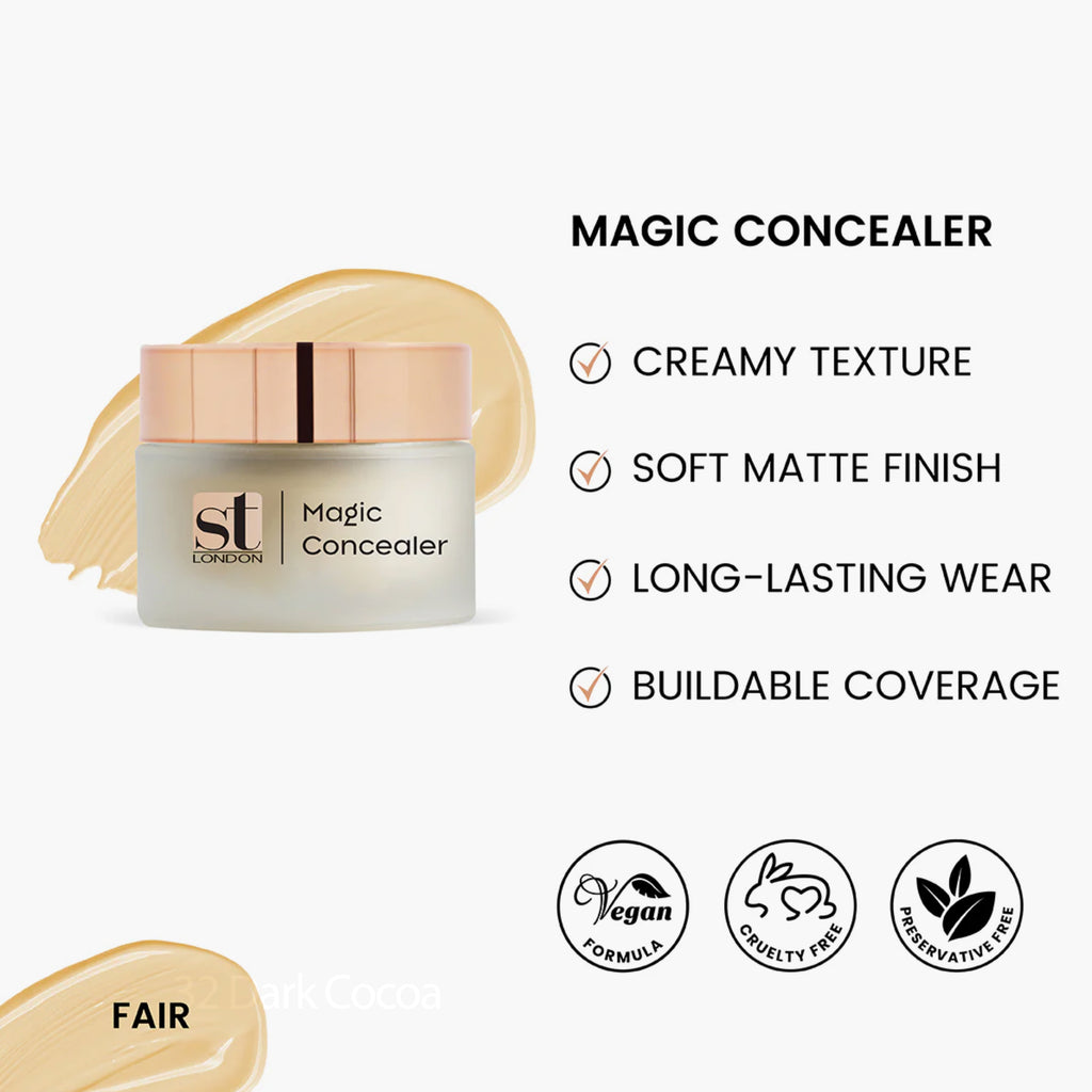 ST London Magic Concealer Matte High Coverage 10ml