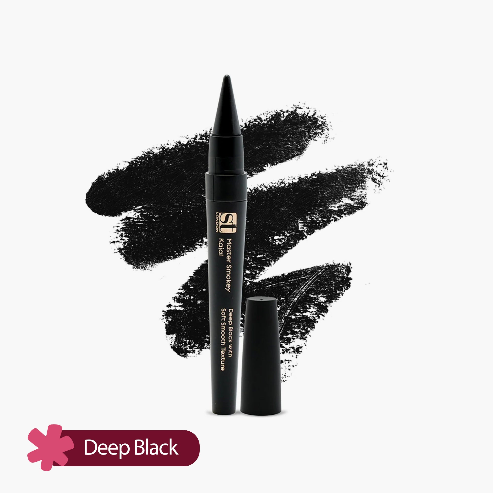 ST London Master Smokey Kajal Deep Black