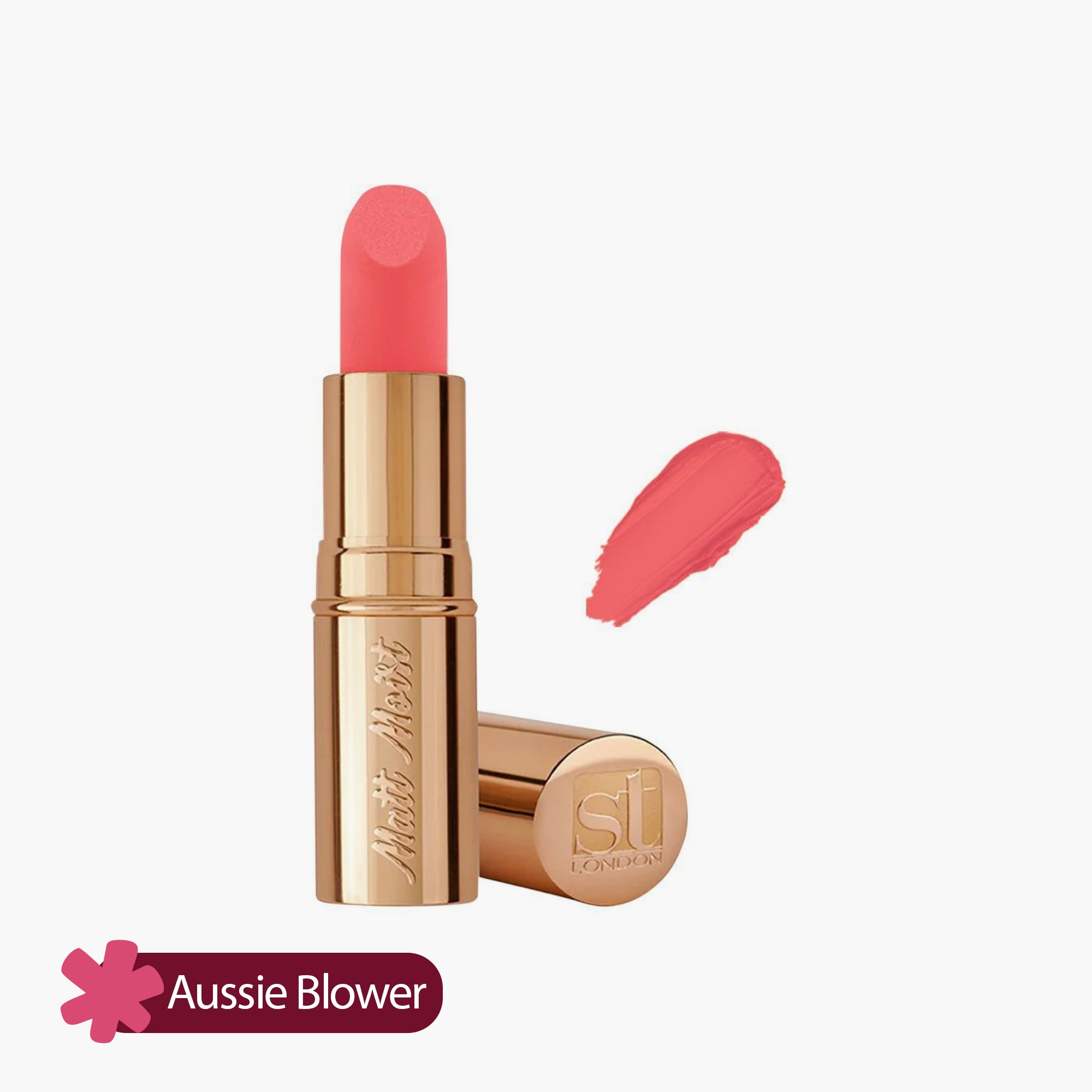 ST London Matt Moist Long Lasting Lipstick 4.5gm