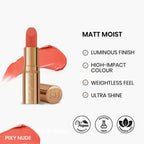 ST London Matt Moist Long Lasting Lipstick 4.5gm
