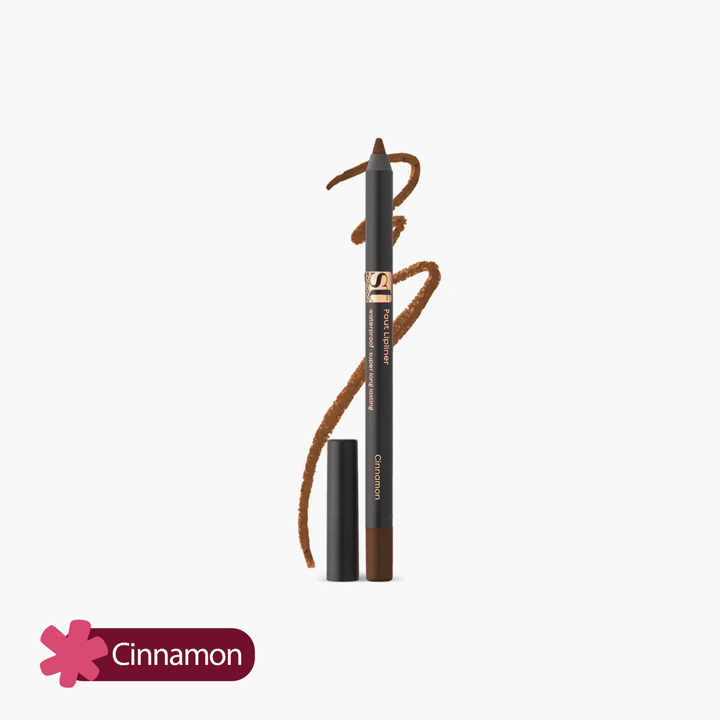 ST London Pout Lipliner Waterproof Super Long Lasting Cinnamon 1 Piece