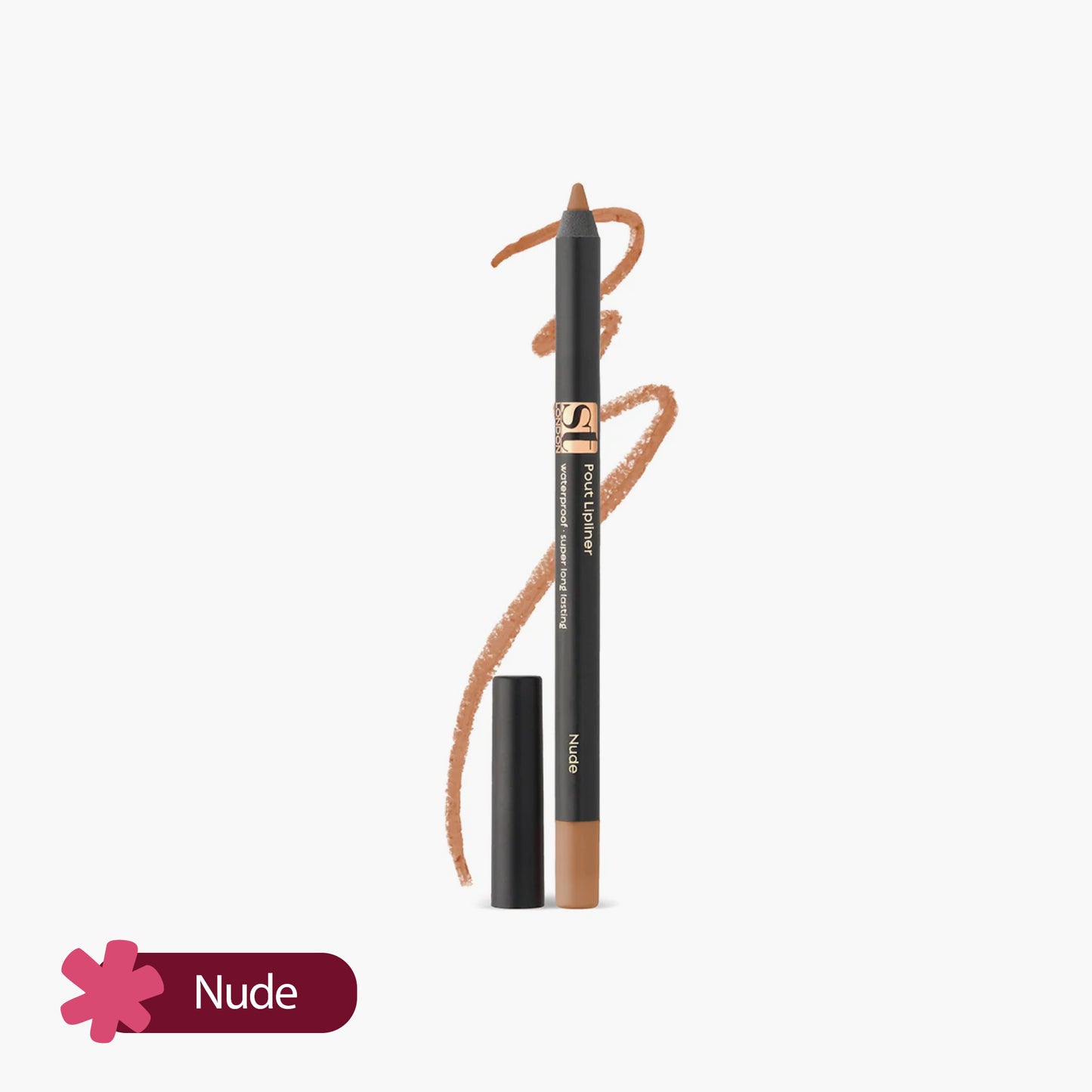 ST London Pout Lipliner Waterproof Super Long Lasting Nude 1 Piece