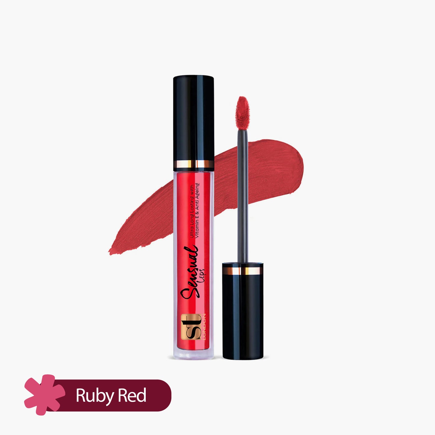 ST London Sensual Lips Lip Gloss Ruby Red 3.5ml