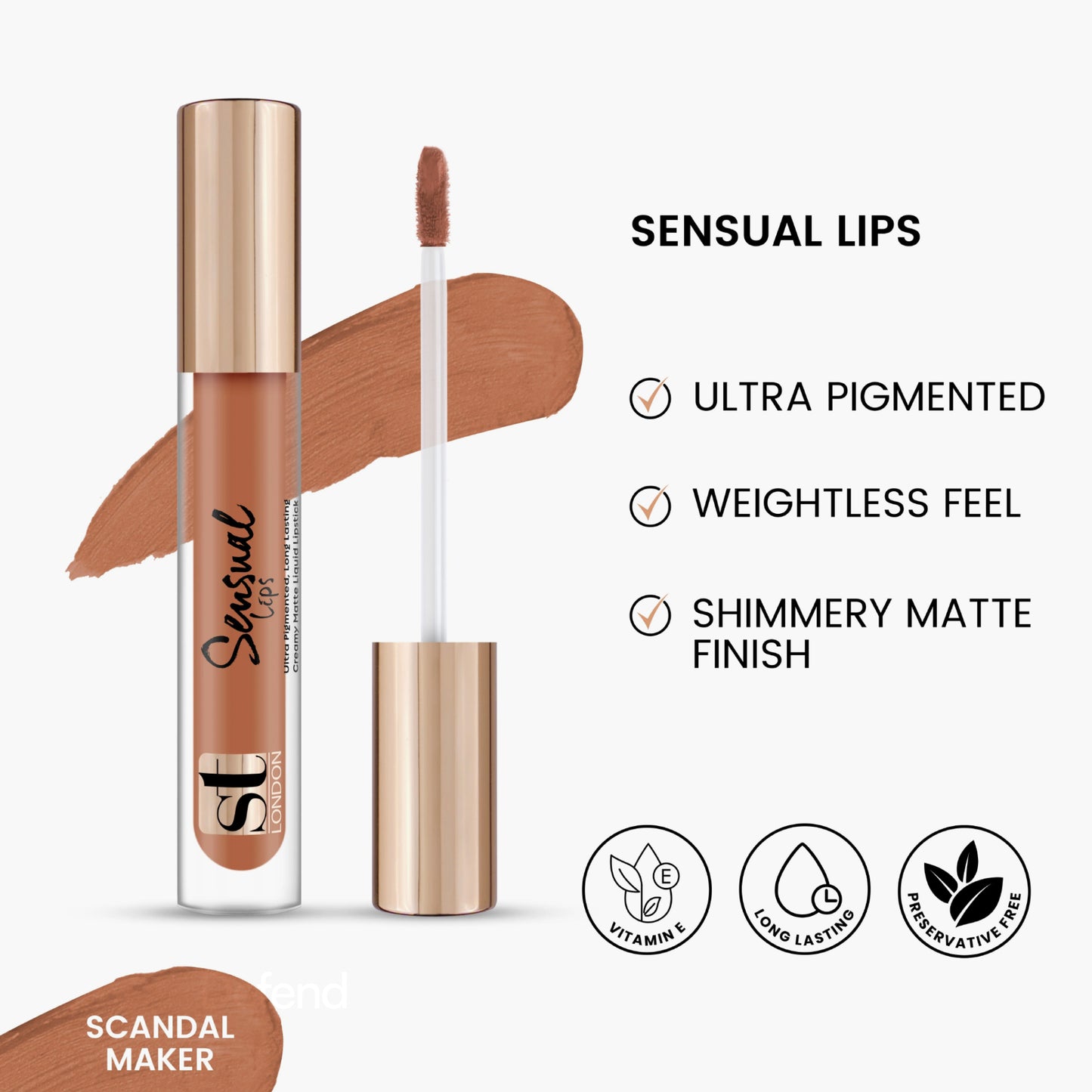 ST London Sensual Lips Lip Gloss Scandal Maker 3.5ml