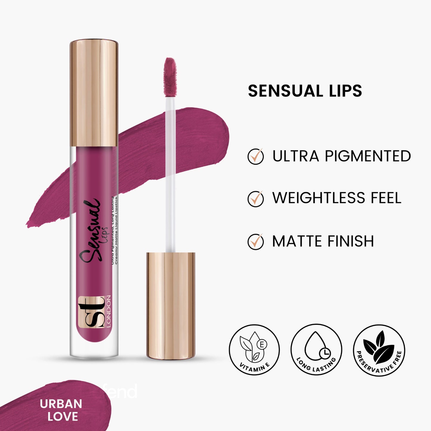ST London Sensual Lips Lip Gloss Urban Love 3.5ml