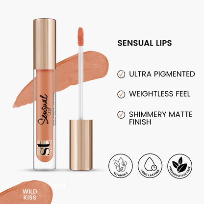 ST London Sensual Lips Lip Gloss Wild Kiss 3.5ml