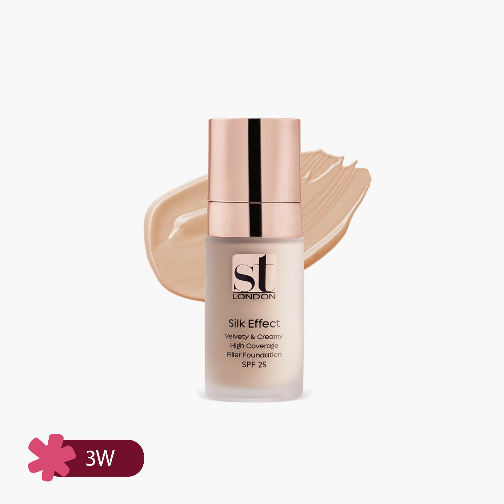ST London Silk Effect Velvety And Creamy High Coverage Filter Foundation SPF 25 3W 30ml