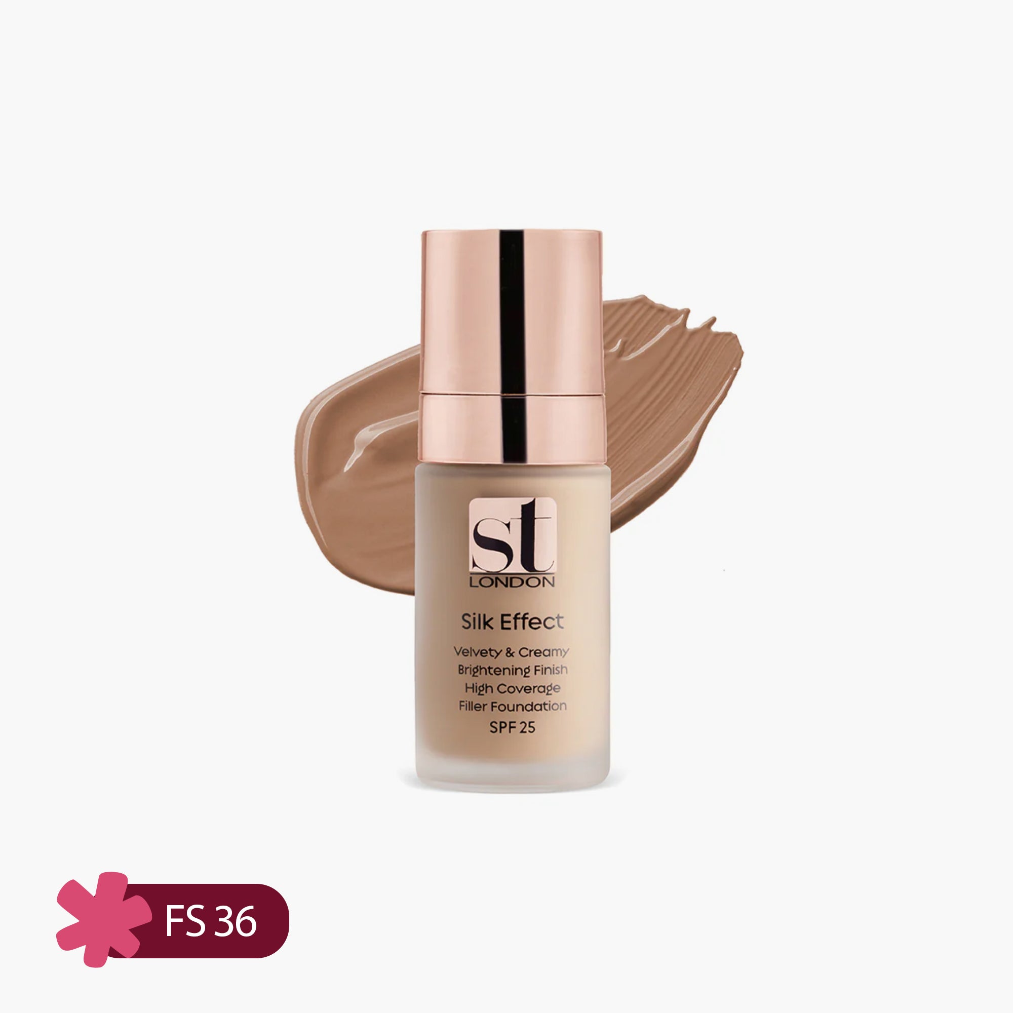 ST London Silk Effect Velvety And Creamy High Coverage Filter Foundation SPF 25 FS 36 30ml