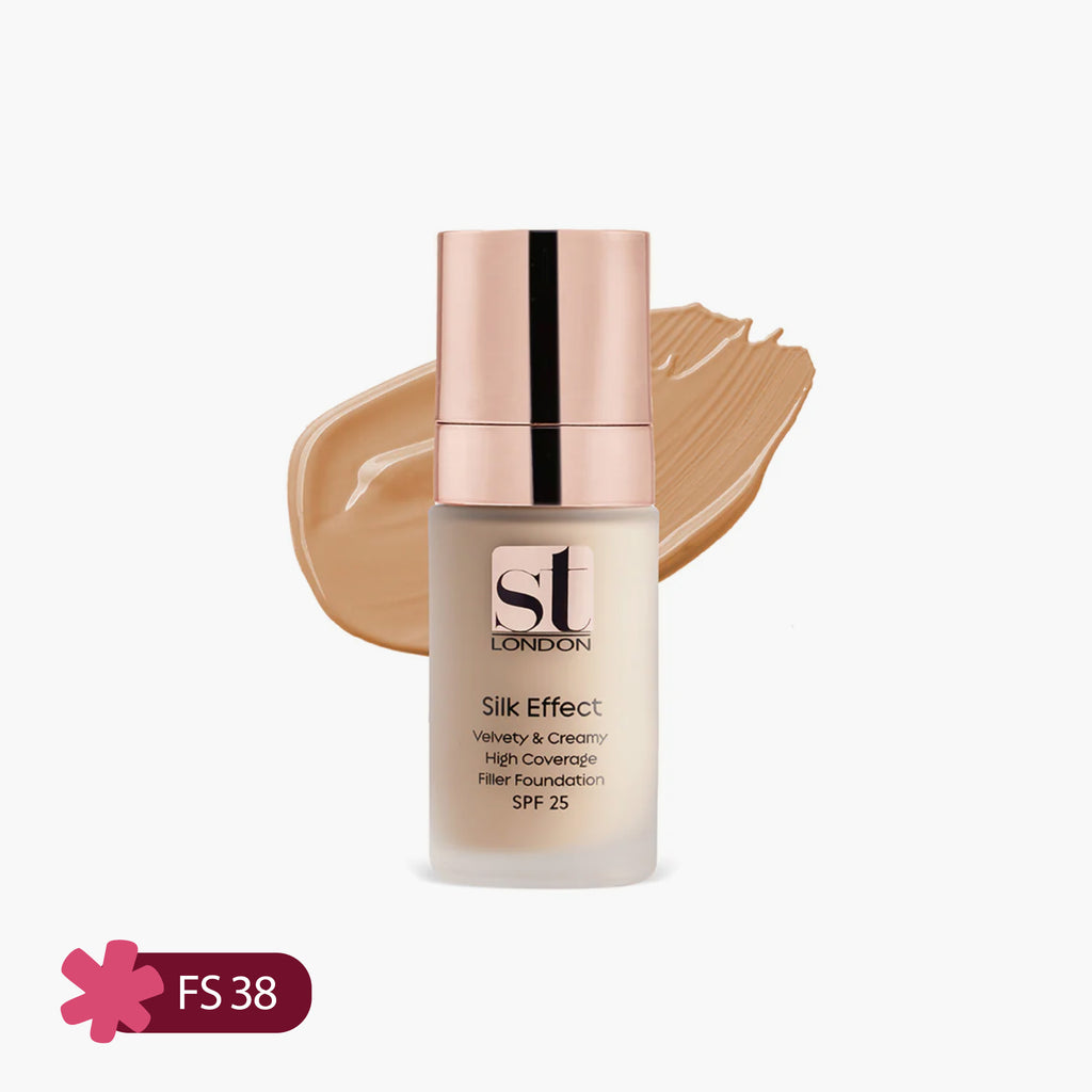 ST London Silk Effect Velvety And Creamy High Coverage Filter Foundation SPF 25 FS 38 30ml