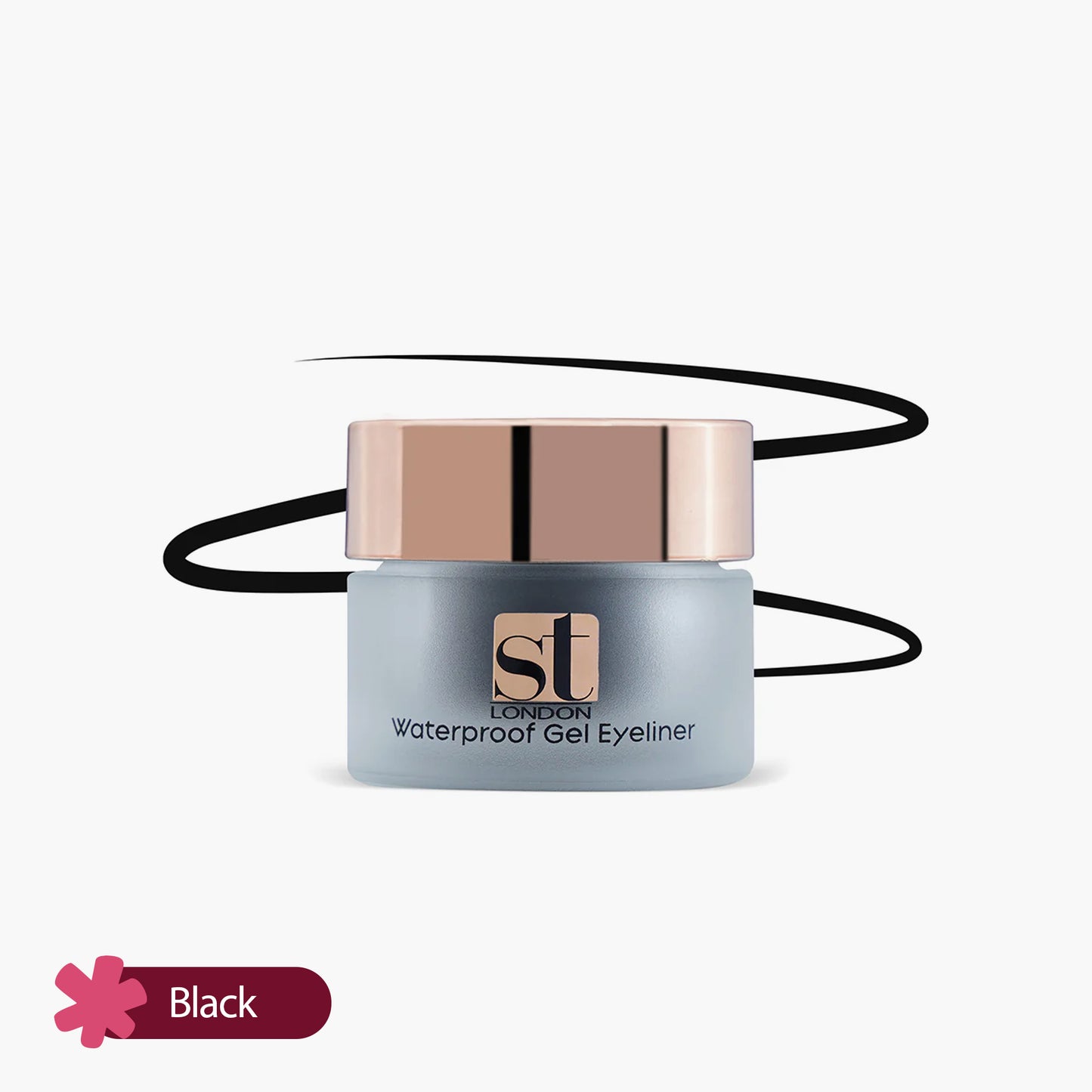 ST London Waterproof Gel Eyeliner Black 5ml