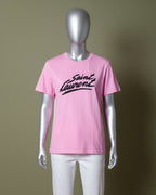 Loom Pakistan Saint Laurent T-Shirt Pink