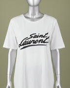 Loom Pakistan Saint Laurent T-Shirt White