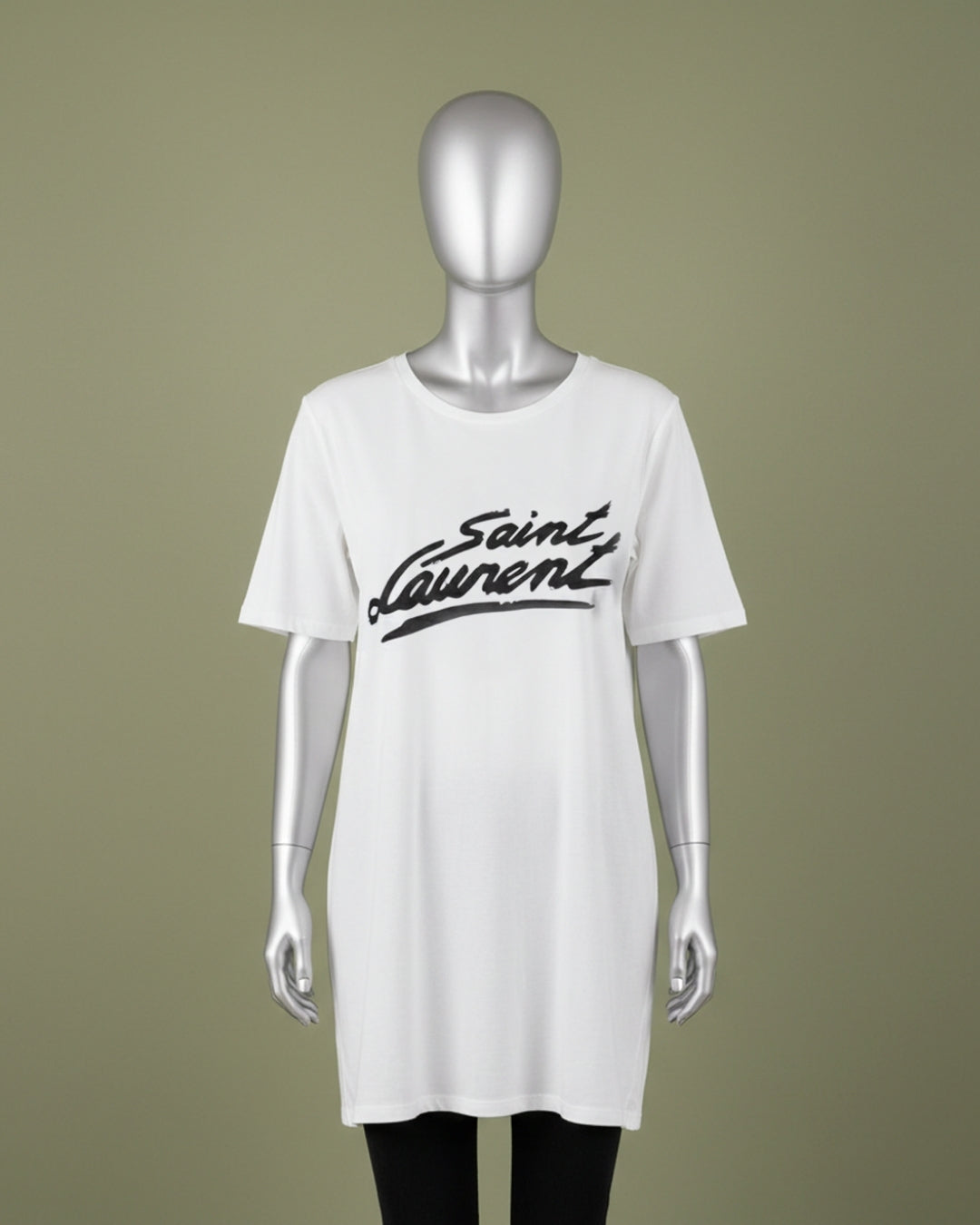 Loom Pakistan Saint Laurent T-Shirt White