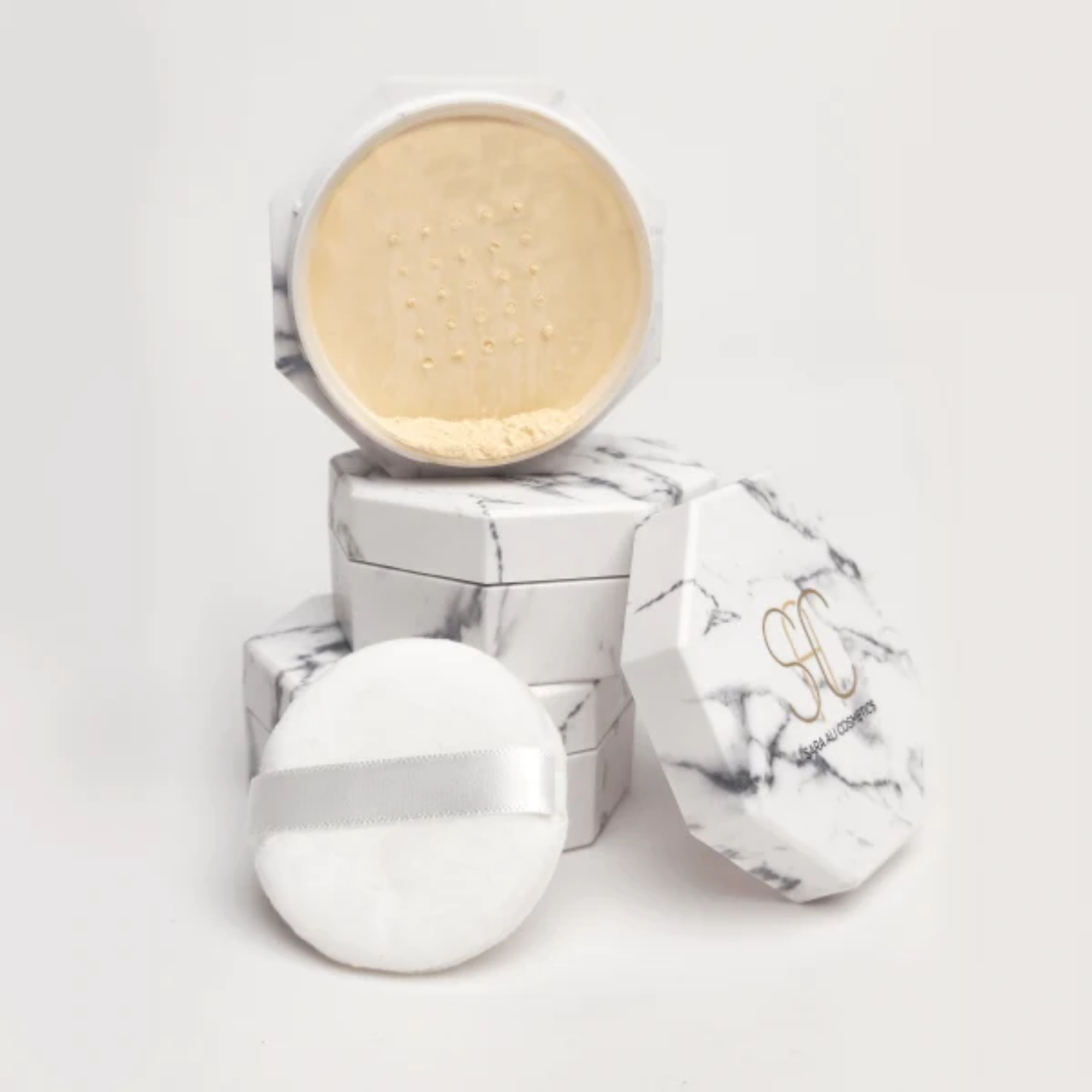 Sara Ali Cosmetics Press Bright Face Powder