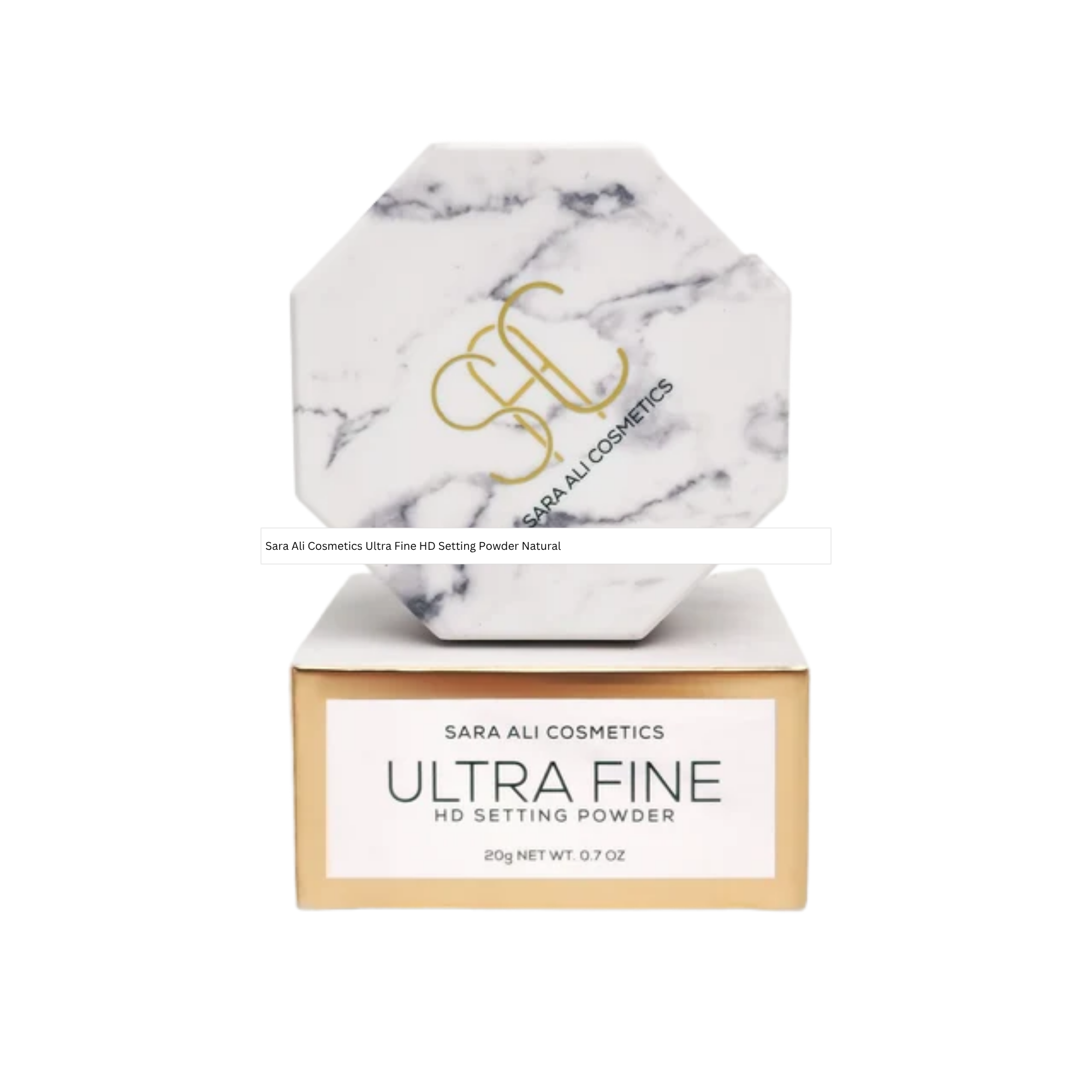 Sara Ali Cosmetics Ultra Fine HD Setting Natural Powder