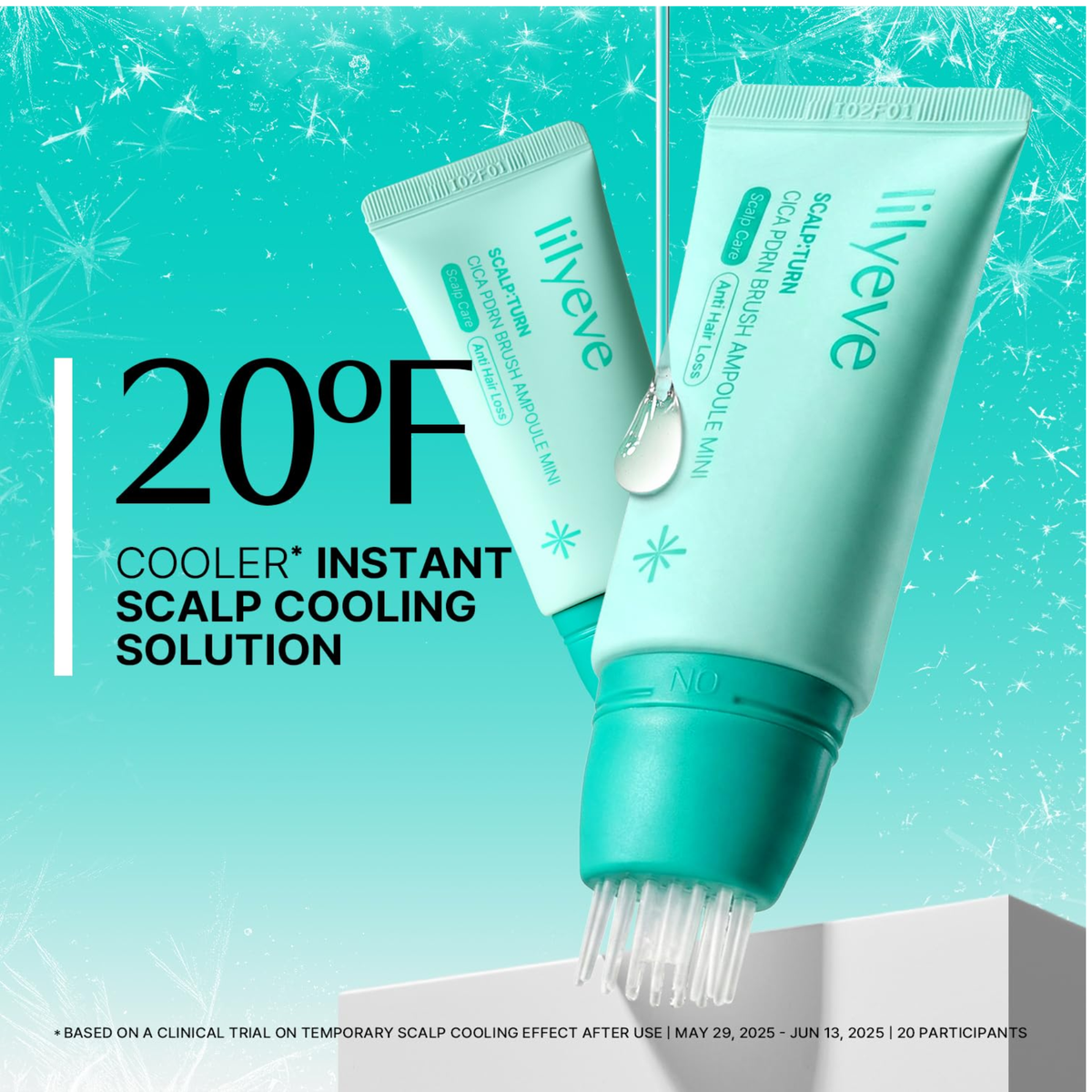 Lilyeve Scalpturn Cica PDRN Brush Ampoule