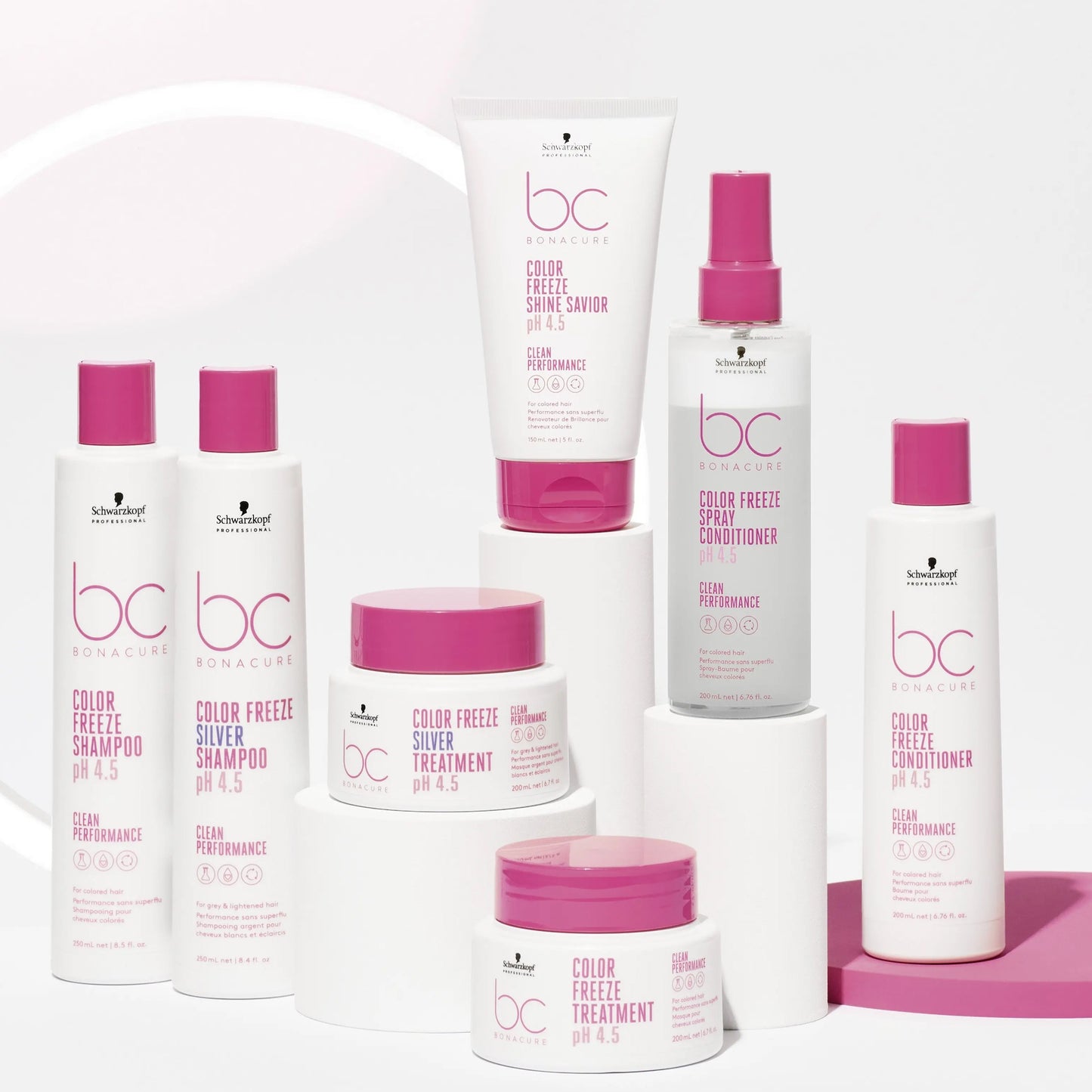 Schwarzkopf BC Bonacure Color Freeze Shampoo pH 4.5 For Colored Hair 1000ml