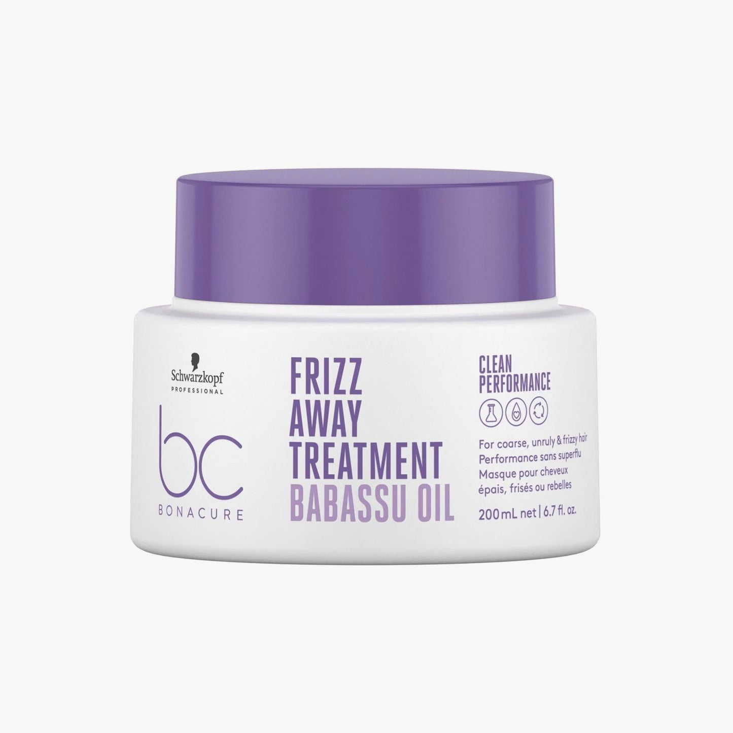 Schwarzkopf BC Bonacure Frizz Away Treatment Babassu Oil 200ml