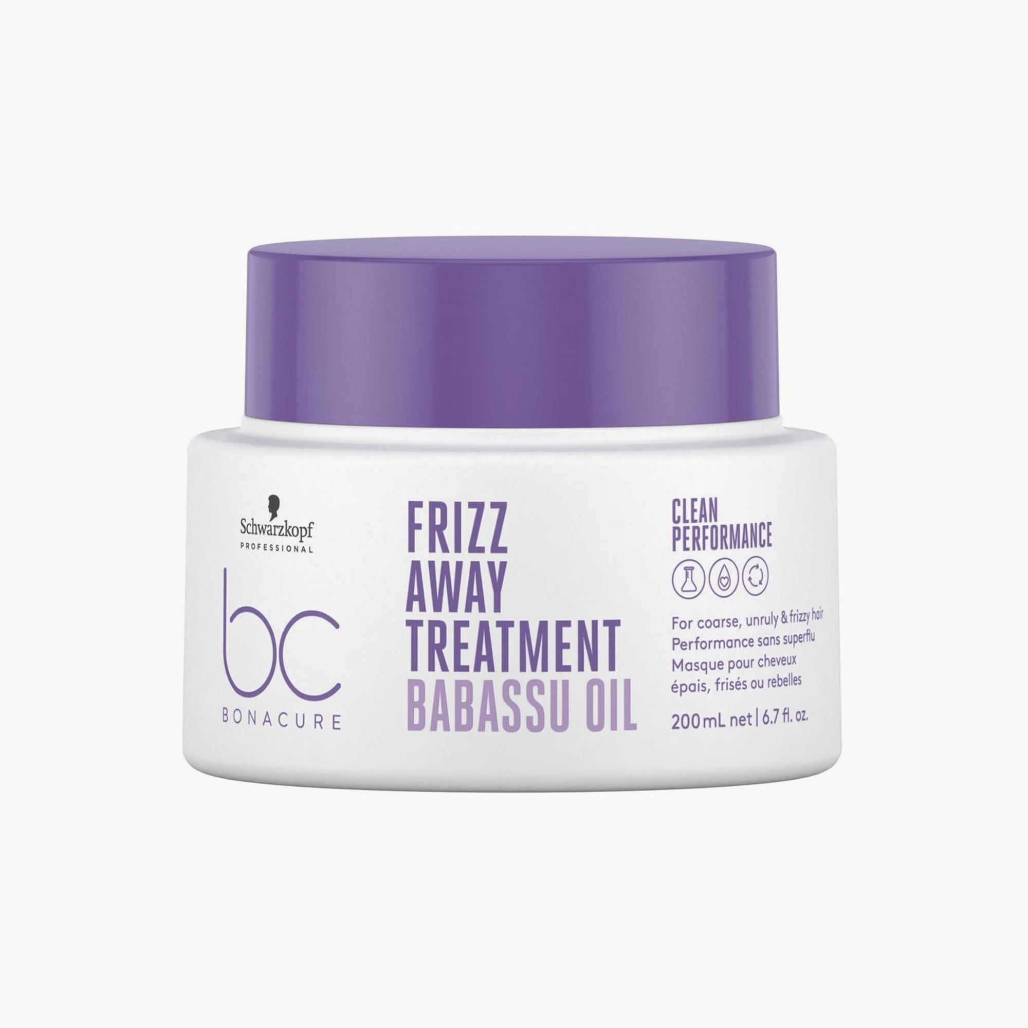 Schwarzkopf BC Bonacure Frizz Away Treatment Babassu Oil 200ml