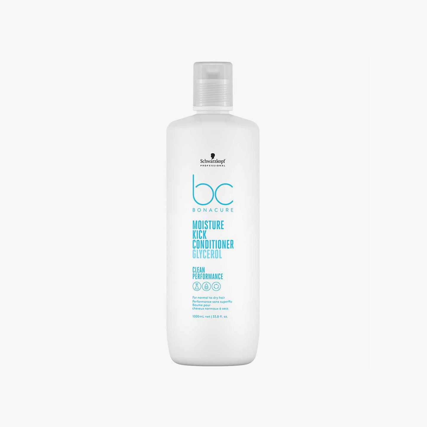 Schwarzkopf BC Bonacure Moisture Kick Conditioner Glycerol For Normal To Dry Hair 1000ml