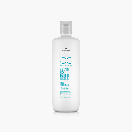 Schwarzkopf BC Bonacure Moisture Kick Shampoo Glycerol For Normal To Dry Hair 1000ml