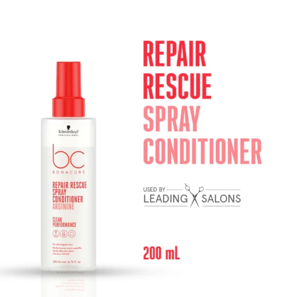 Schwarzkopf BC Bonacure Repair Rescue Spray Conditioner Arginine For Damaged Hair 200ml
