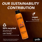 Schwarzkopf Got2b Dry Shampoo Extra Texture Grapefruit & Amber 200ml how to use