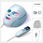 Shark CryoGlow LED Face Mask with Under-Eye Cooling, Anti-Ageing & Repair