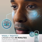 Shark CryoGlow LED Face Mask with Under-Eye Cooling, Anti-Ageing & Repair