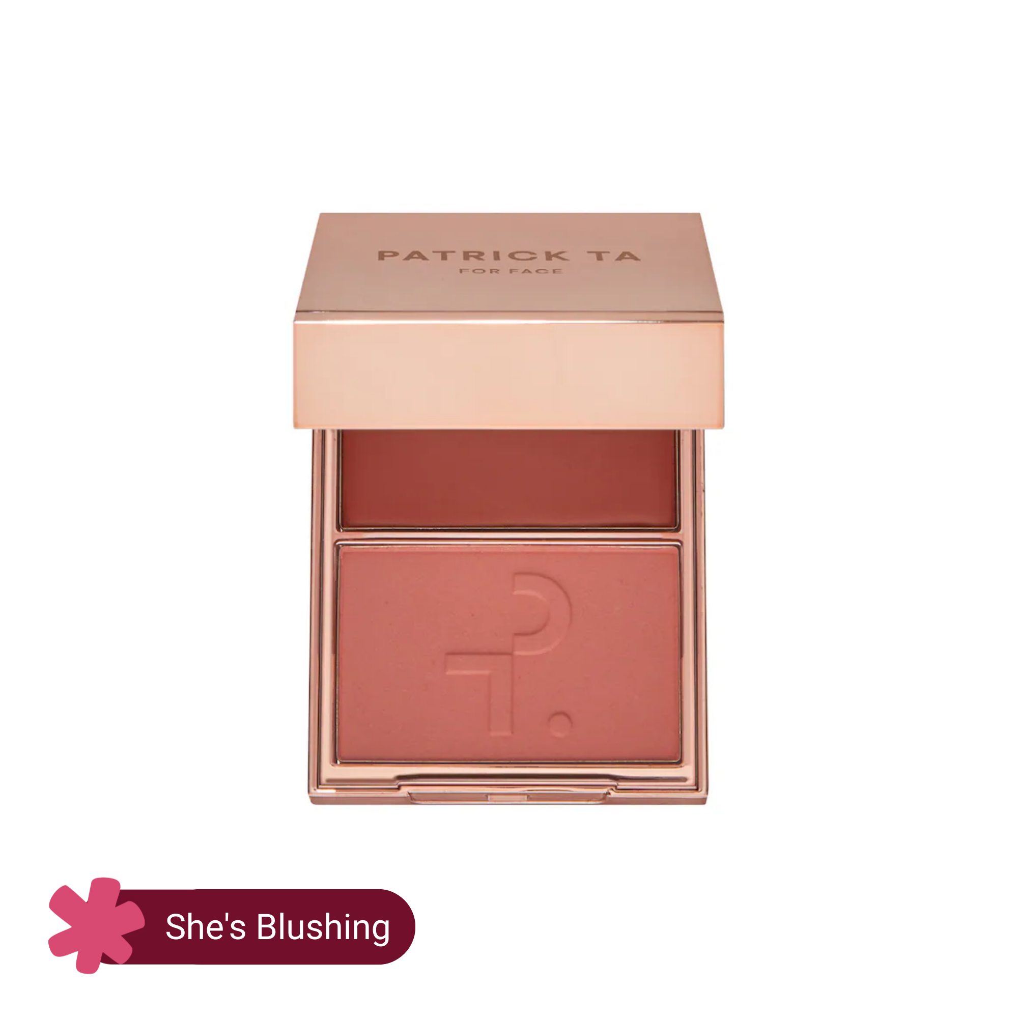Patrick TA Major Headlines Double Take Creme & Powder Blush Duo 10gm - She's Flushed