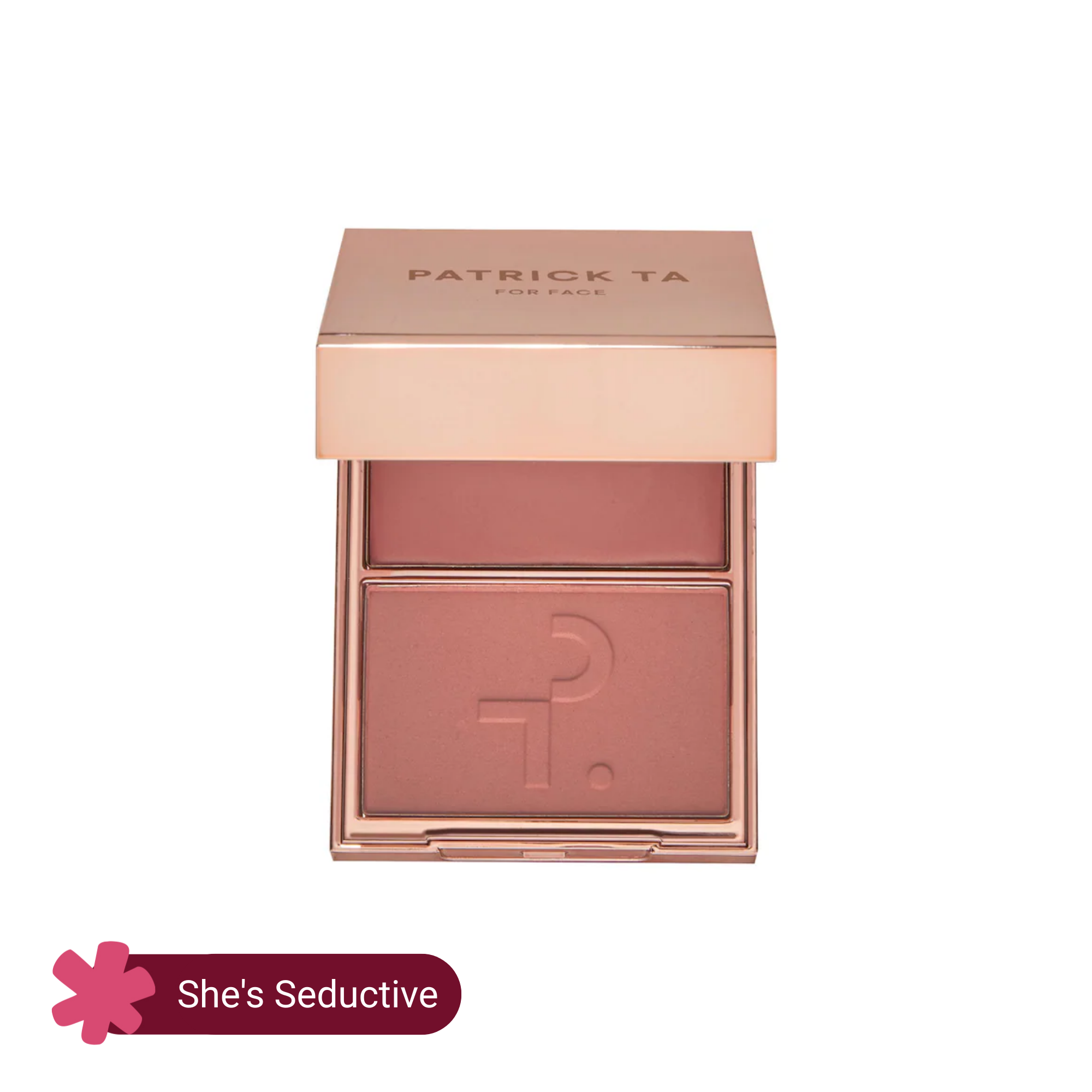 Patrick TA Major Headlines Double Take Creme & Powder Blush Duo 10gm - She's Seductive