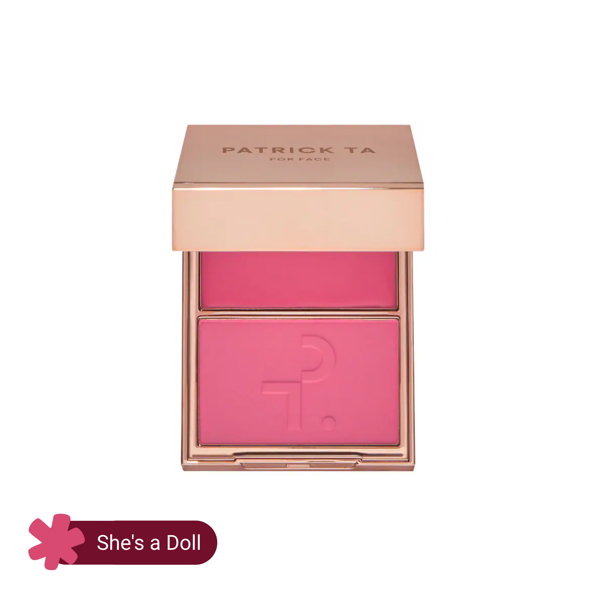 Patrick TA Major Headlines Double Take Creme & Powder Blush Duo 10gm - She's That Girl